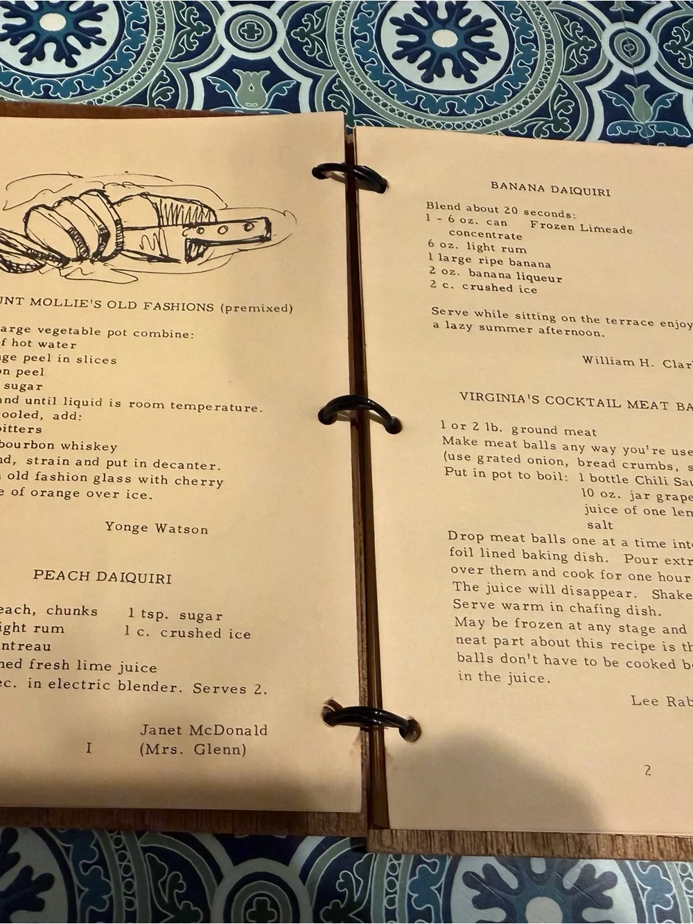 A Dash of Sevillity Wood Cover Cookbook